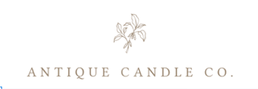 Antique candle co. logo
